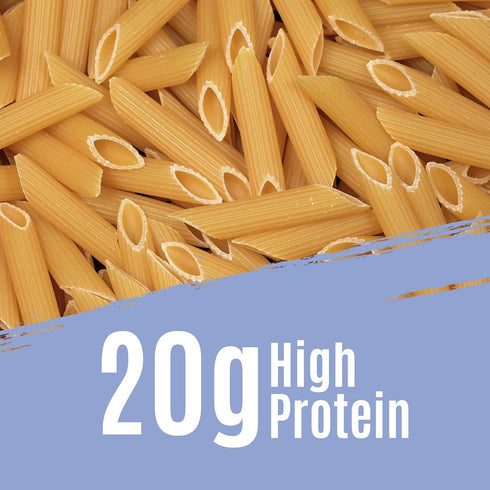 8oz (3 Pack) 20g 2g 26g Care Free Kitchen Plain Penne Keto Pasta Noodles, High Protein, Low Carb Net Carbs, High Fiber