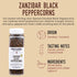 16oz Burlap & Barrel Zanzibar Black Peppercorns Award-Winning, Vine-Ripened Whole Peppercorns with Bright, Lemony