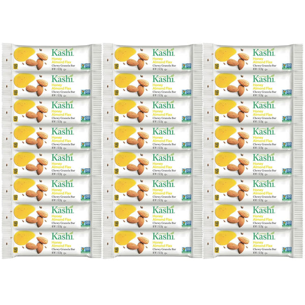 Kashi-Honey Almond Flax Chewy Granola Bars, Fiber Bars, 24 Count