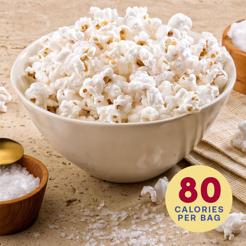 Multipack 24PK, Popcornopolis Nearly Naked Popcorn Perfectly Salted Gourmet Popcorn, NonGMO, GlutenFree, Lunchbox Ready