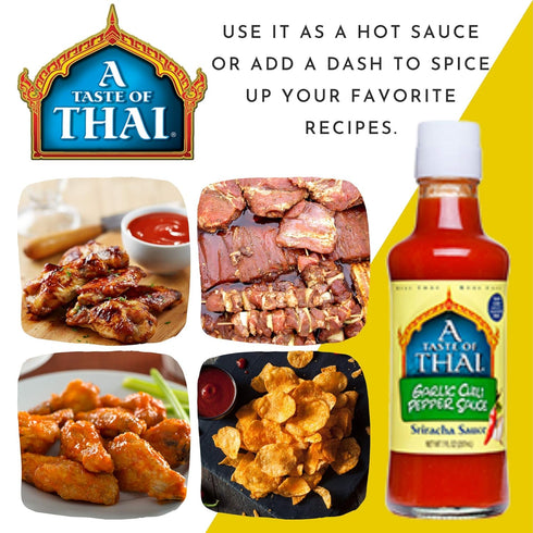 Taste Of Thai Garlic Chili Pepper Sauce