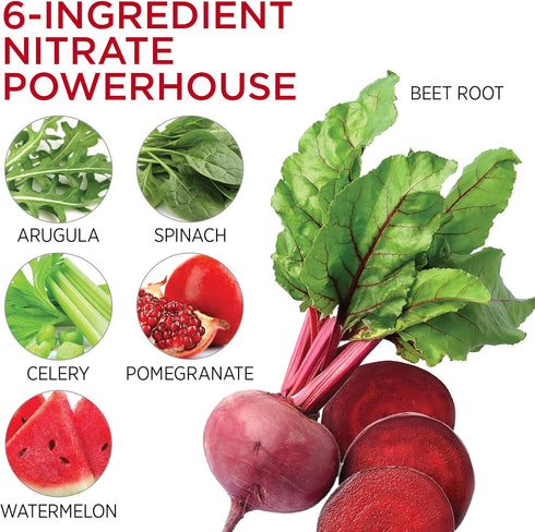 KOA WARRIOR Packets 60 Beet Root Powder Drink with Spinach, Arugula, Celery, Watermelon Juice, Pomegranate Juice