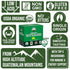 Organic Mushroom Coffee Pods with Lion's Mane, Reishi, Cordyceps, Turkey Tail, and Chaga Mushrooms. High Altitude, Low