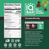 24 Count IQBAR Clean Plant Protein Bars - Chocolate Mint Chip - - Keto, Vegan, High Fiber, Gluten and Dairy Free, Low