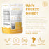 5 35 Jungle Powders Banana Powder for Smoothies Ounce Bag Freeze Dried Banana Powder Single Ingredient Servings