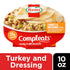 10 oz. (6 Pack) HORMEL COMPLEATS Turkey & Dressing Microwave Tray