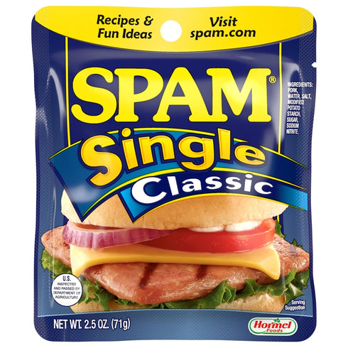 2.5 (Pack 24) Spam Single Classic, Ounce Pouch