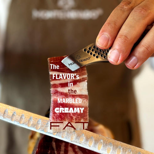 50% 3oz Pack 2 Packed Monte Nevado Jamon Iberico Grain-Fed (Cebo) Iberico - Each, of units, Pre-Sliced Vacuum Spanish