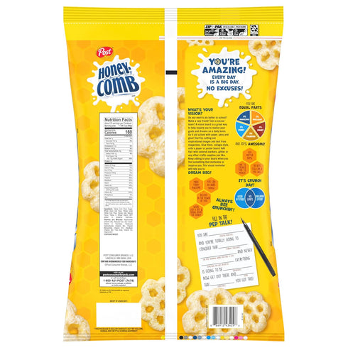 Honeycomb 32 Oz (Pack 2) Cereal, Made with Real Honey, Kosher, Bag