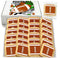 Football Super Bowl Cookies Individually Wrapped Decorated Sugar Cookie Party Favors 24