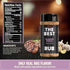 13.4 oz Kosmos Q The Best Classic Steak Seasoning Rub, Garlic Pepper & Paprika BBQ Meat Dry Rub for Prime Rib, Pork