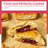 Oven Delights (4oz) Pack 12 Guava Cheese Croissant - Bakery fresh - Breakfast Pastries - Individually Wrapped