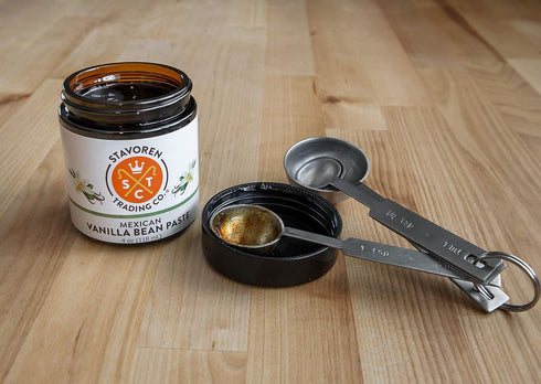 Mexican Vanilla Bean Paste, 4oz - Baking, Cooking, and Desserts by Stavoren Trading Co.