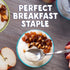 Stonyfield Organic (16g), 30 Oz Greek Whole Milk Yogurt, Plain, High in Protein Multiserving Snack & Cooking