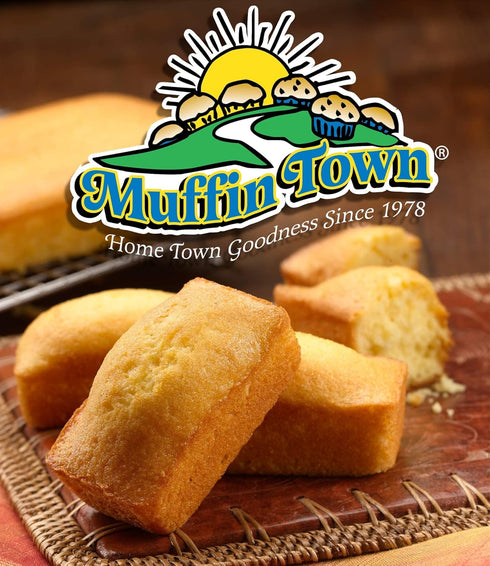 36 3 Oz Muffin Town Cornbread Snack Loaves Loaves Per Case - Per Serving