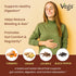 10 4 oz Vegs Turmeric Golden Milk Powder - Ayurvedic Super Spice Mix Golden Milk Latte with Organic Turmeric, Ginger