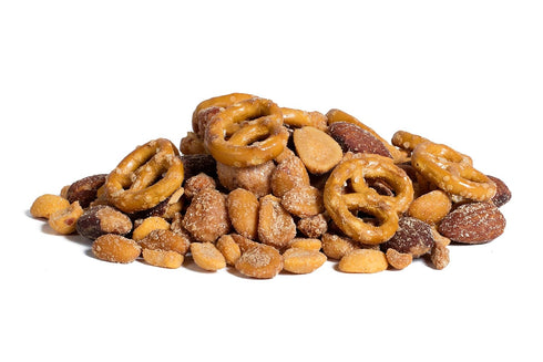 Imperial Nuts Sweet & Savory Bar Mix - Featuring Smoked Almonds, Pretzels, Toffee Peanuts, Spicy Peanuts, Honey Roasted