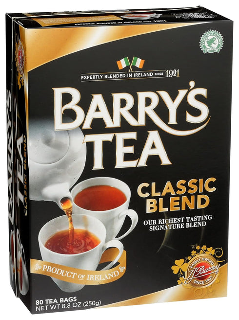 Barry's Tea Bags, Classic Blend, 80 Count, 8.8 Oz