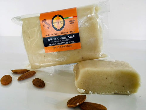 8.8 oz) Pack Giannetti Artisans Imported Sicilian Almond Paste (sugared - Single