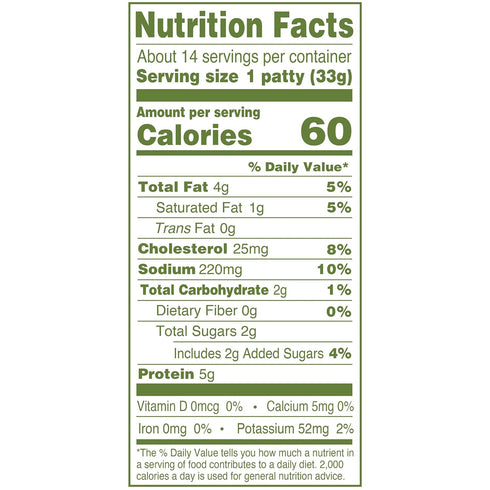 Applegate 16 oz , Chicken & Maple Breakfast Sausage Patties
