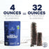 4 Frozen 3.2 Jungle Powders Organic Blueberries Fresh Freeze Dried Fruit Ounce Bag - Made From Wild Dried Blueberries +