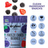 100% 0.56 oz 1 pack Drybox Freeze Dried Mixed Berries | Natural Fruit | Freeze Dried Berry Source | No Sugar