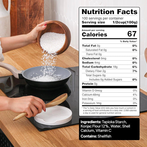 Visit the Store 35 oz (1000 Izukappa Zen-Rice fro JapanDry Konjac Rice, g) No Sugar, No Fat, Low Calorie, Freezeable