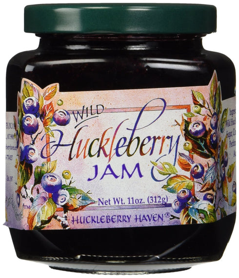 Made in Oregon Huckleberry Haven Wild Huckleberry Jam 11 oz.