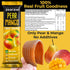 30 Pack ZEARAW Healthy Fruit Snacks for Adults and Kids Fruit Leather with Dried Apple-Black Currant, Pear-Mango