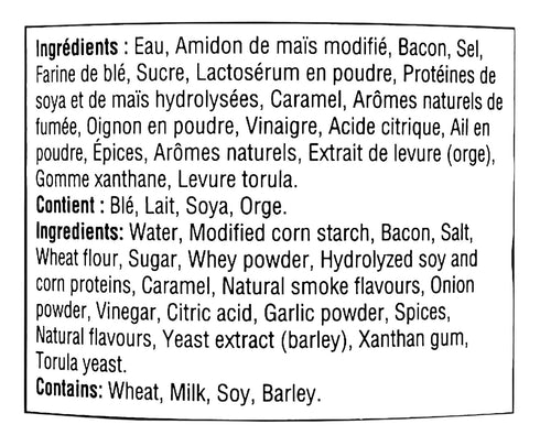 St Hubert 13.5 (Pack 3) Smoked Bacon Ready To Serve Poutine Gravy, Ounce Cans of {Imported from Canada}