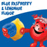 1 Count 20 oz Kool-Aid Caffeine Free Blue Raspberry Lemonade Sweetened Powdered Drink Mix Canister