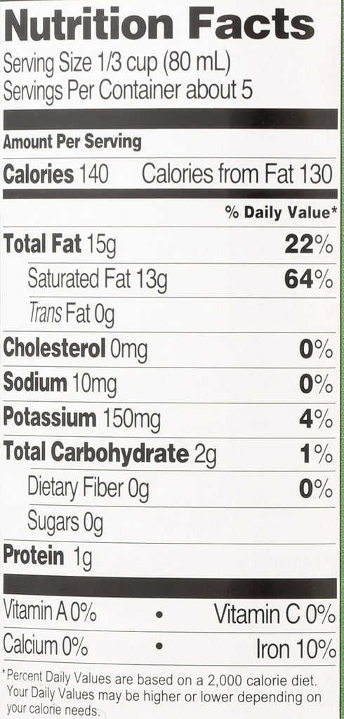 13.5 Oz Native Forest Unsweetened Classic Coconut Milk, Organic, Fl