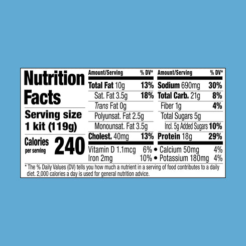 4.2 oz 12 Pack StarKist Lunch-To-Go Tuna Creations Lemon Pepper Pouch, Kit