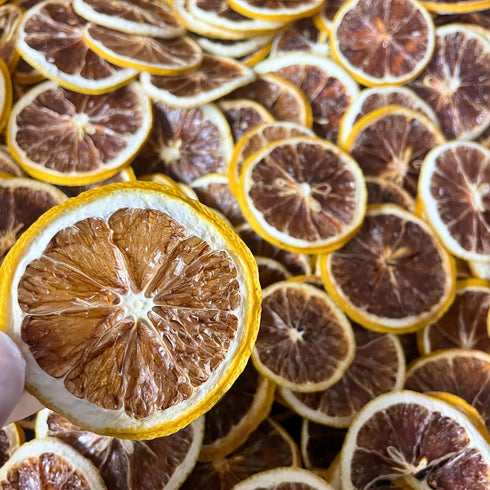 40+ 100% 3.527 OZ 100 Drink Botanicals Ireland | Slices, Dried Dehydrated Lemon Slice Wheels | Natural | | Grams |