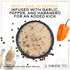 4 oz 4-Pack, Spicy Sea Salt Mega Sampler: Spicy Garlic Pepper, Habanero, Jalapeno and Cajun Sea Salts, Jar Caravel