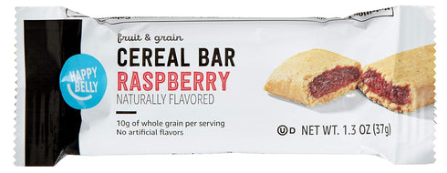 1.3 Oz, 8 Amazon Grocery, Fruit & Grain Cereal Bars, Raspberry, Ct