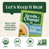 SEEDS OF CHANGE Certified Organic Brown Basmati Rice, Organic Food, 8.5 OZ Pouch