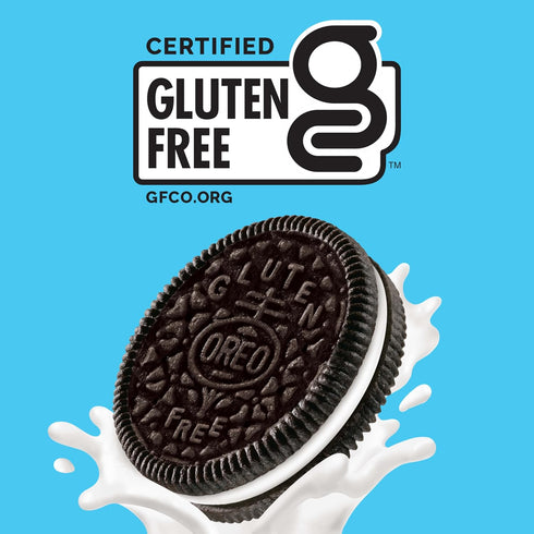Pack, 20 Packs (2 Pack) OREO Gluten Free Original & Double Stuf Chocolate Sandwich Cookies Variety Gluten Free Cookies