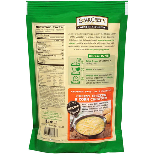 12.1 Bear Creek Soup Mix, Cheddar Potato, Ounce
