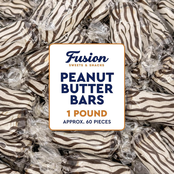 Peanut Butter Bars Candy - 1 Pound (Approx 60 Pieces), Peanut Butter
