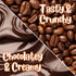 3 Lbs Dark Chocolate Covered Espresso Beans - by It's Delish, Jumbo Container | Coffee Lovers Snack | Gourmet