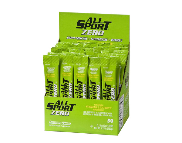 All Sport Powder Hydration Sticks, Zero Calorie, Performance Electrolyte Drink Mix, Sugar