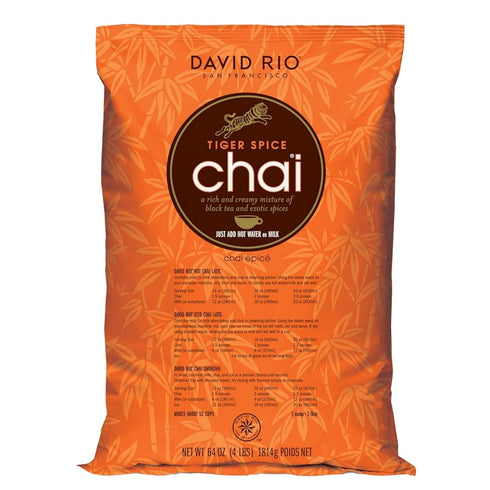 Tiger Spice Chai Tea Latte Mix, 64 Oz, Black Tea, Organic Spices,