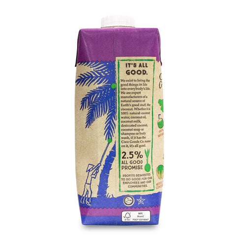 16.9 oz (Pack 12) CocoGoods Co Single-Origin Natural Coconut Water with Fresh Passion Fruit Juice fl.