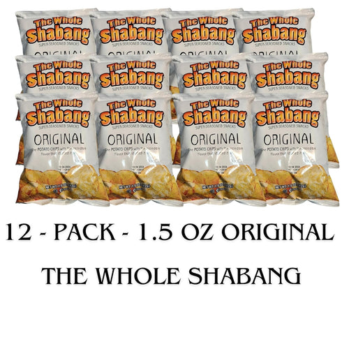 Generic 1.5 oz, 12 Pack, The Original Whole Shabang Potato Chips, Original Flavor