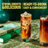 100% 32 oz, 3 pack Wandering Bear Straight Black Organic Cold Brew Coffee - Extra Strong, Bold, Smooth, Unsweetened