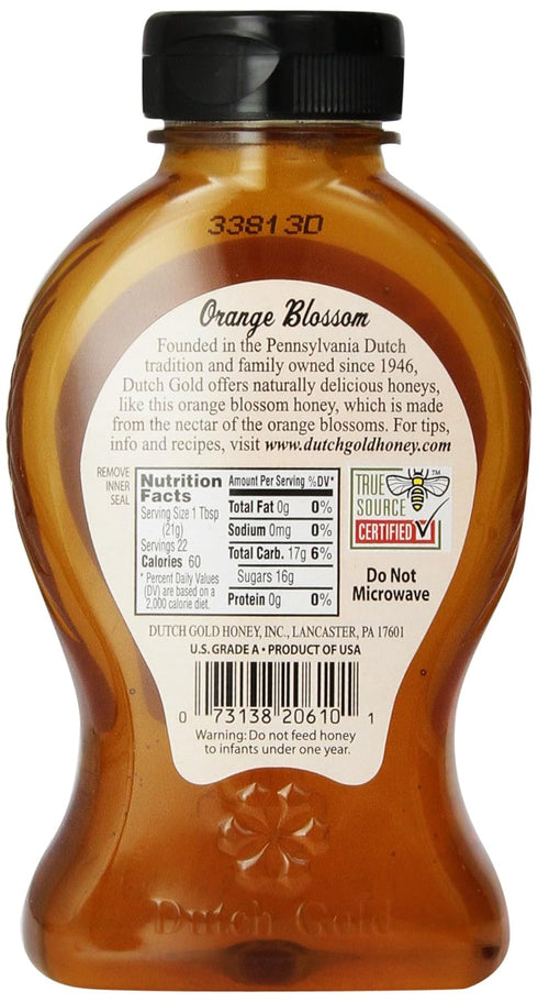 Dutch Gold 16 oz Honey Orange Blossom
