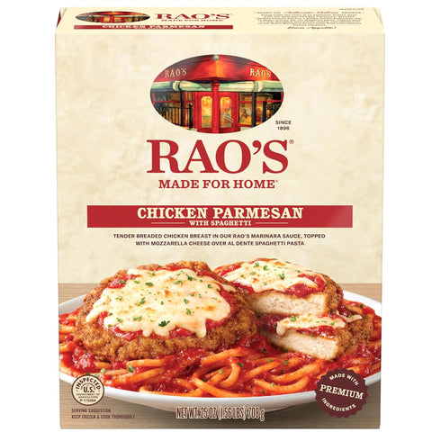 Frozen 25 oz Rao's Made For Home Chicken Parmesan with Spaghetti Meal