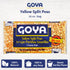 Pack 2 (16 oz Goya Yellow Split Peas, Dry, Pantry Staple, of Cans)