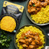 Pack 6, Mina Saffron Rice, Festive Rice, Pearl Couscous, Variety of Ready to Eat, Microwavable, Couscous Pearls, Side